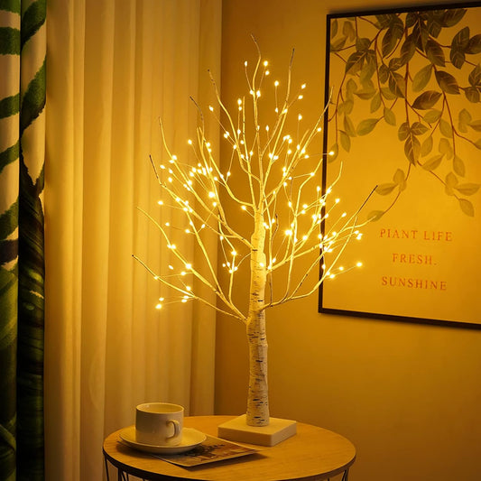 Plushyfe™ GlowBirch – LED Birch Tree Lights