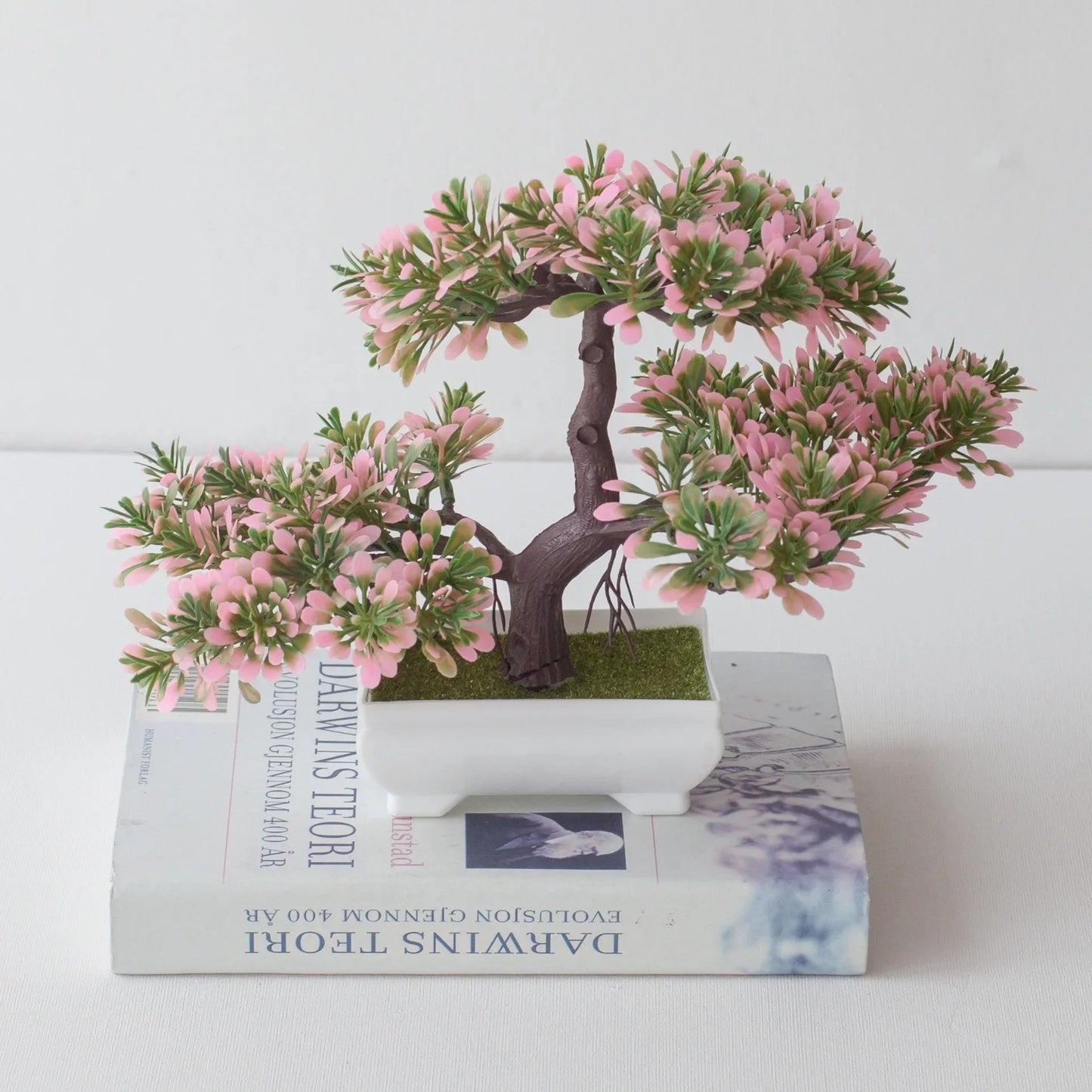 Plushyfe™ GreenGlow – Mini Artificial Plastic Tree for Home