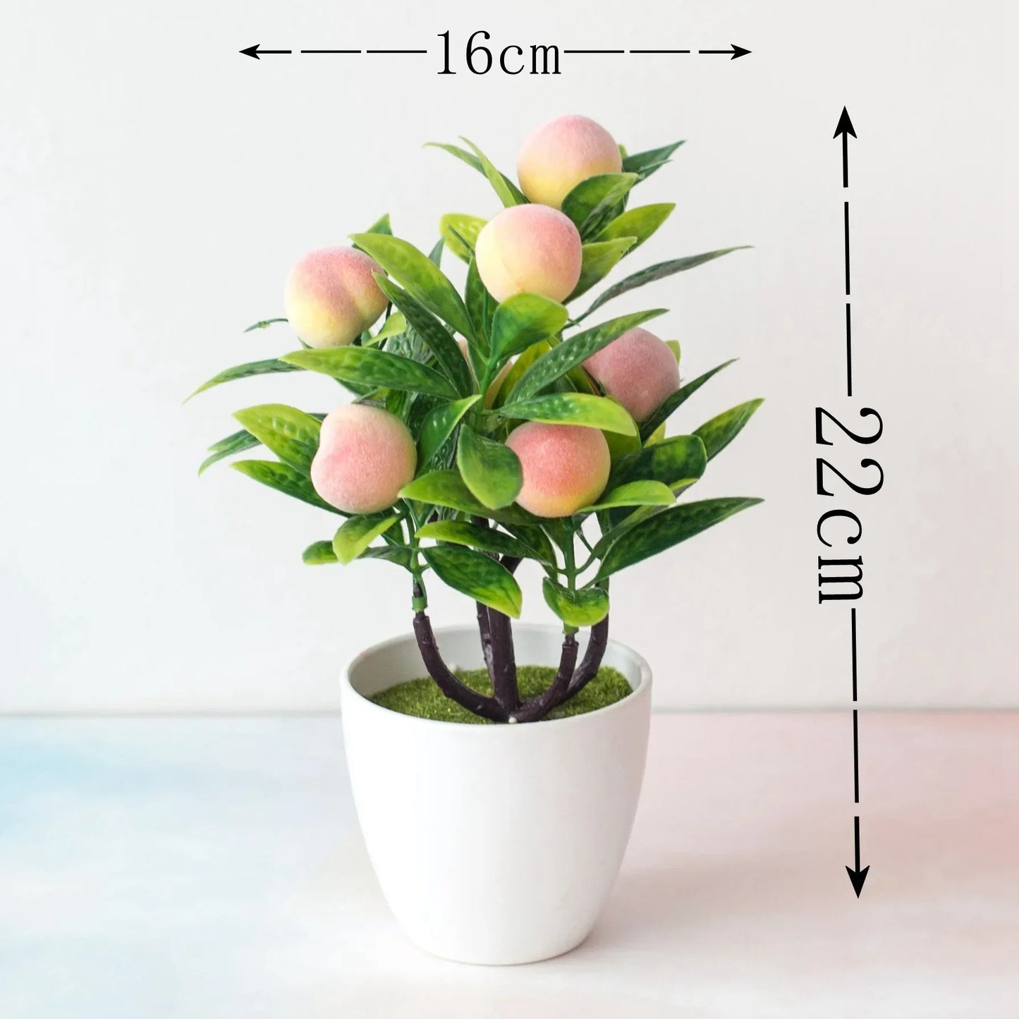 Plushyfe™ GreenGlow – Mini Artificial Plastic Tree for Home