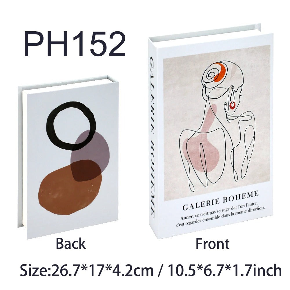 Plushyfe™ LuxeStack – Decorative Faux Books for Elegant Interiors
