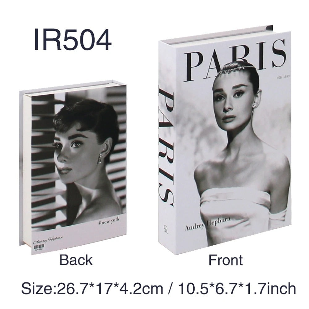Plushyfe™ LuxeStack – Decorative Faux Books for Elegant Interiors