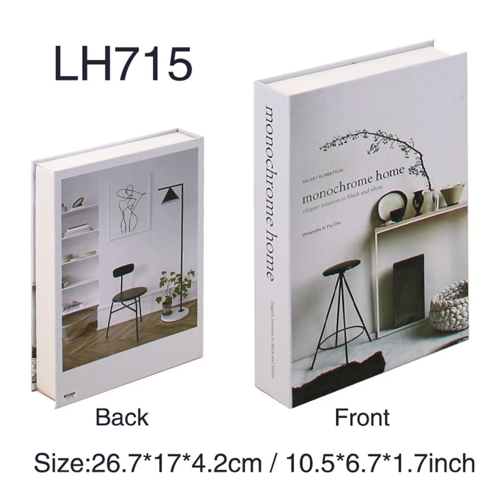 Plushyfe™ LuxeStack – Decorative Faux Books for Elegant Interiors