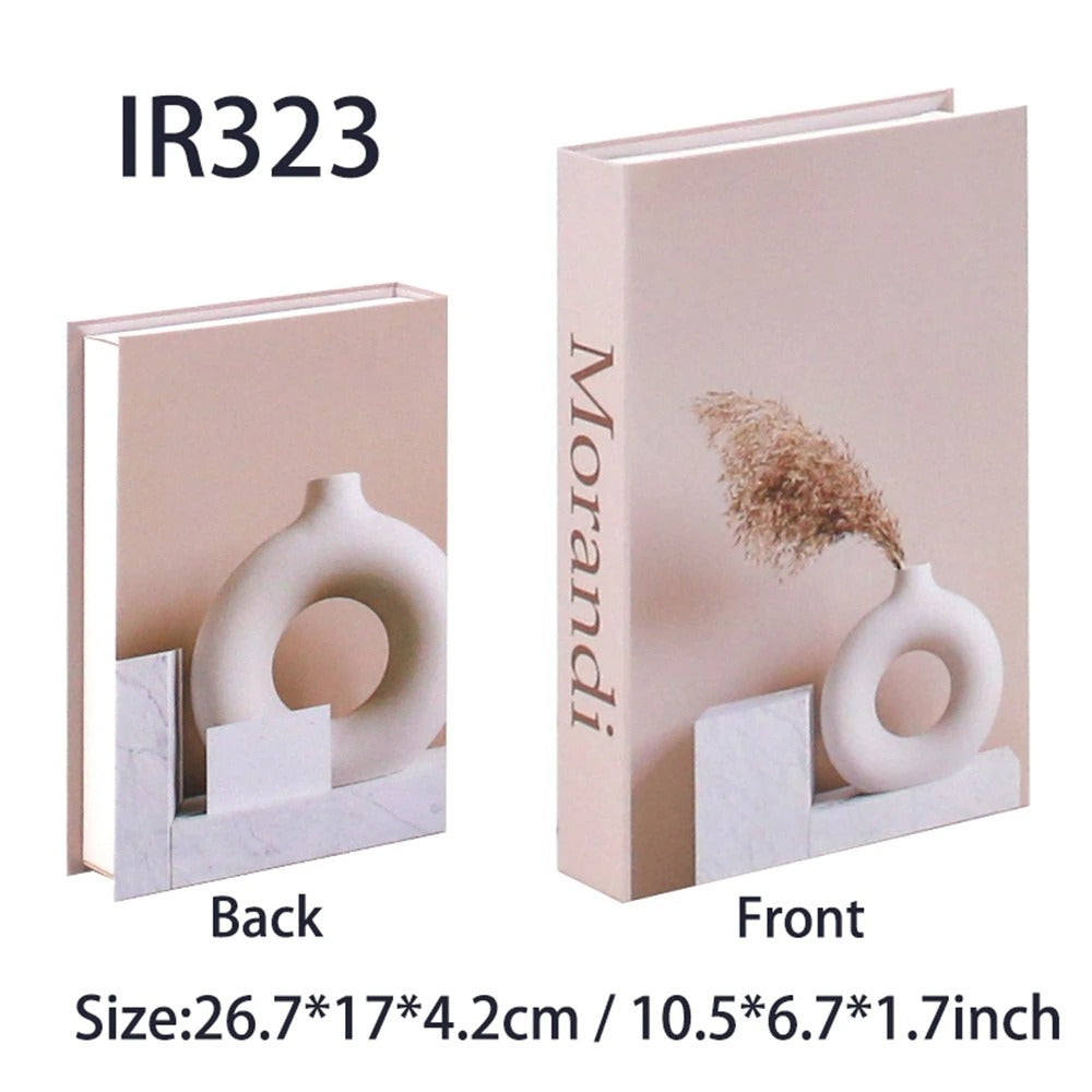 Plushyfe™ LuxeStack – Decorative Faux Books for Elegant Interiors