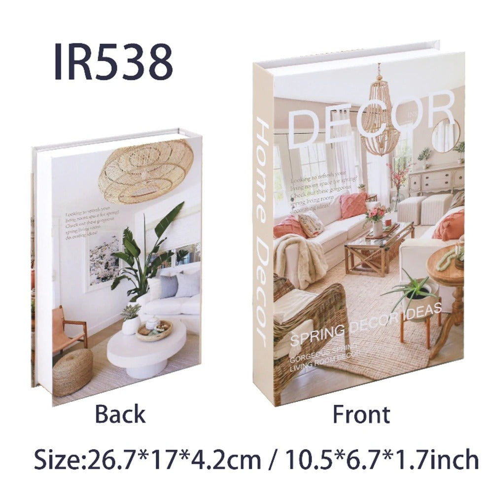 Plushyfe™ LuxeStack – Decorative Faux Books for Elegant Interiors