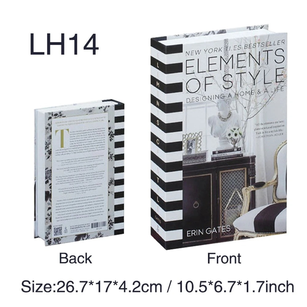 Plushyfe™ LuxeStack – Decorative Faux Books for Elegant Interiors