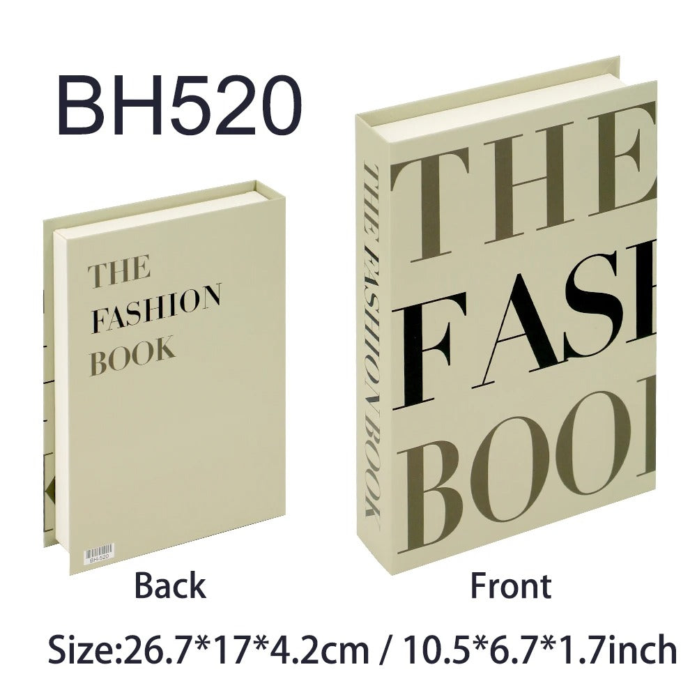Plushyfe™ LuxeStack – Decorative Faux Books for Elegant Interiors