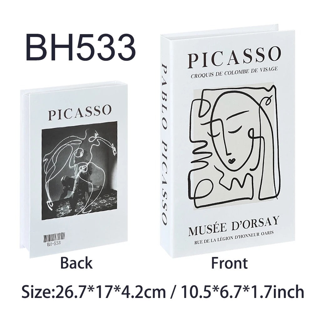Plushyfe™ LuxeStack – Decorative Faux Books for Elegant Interiors