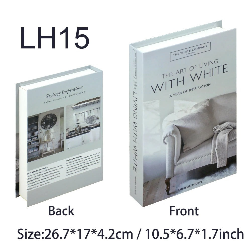 Plushyfe™ LuxeStack – Decorative Faux Books for Elegant Interiors