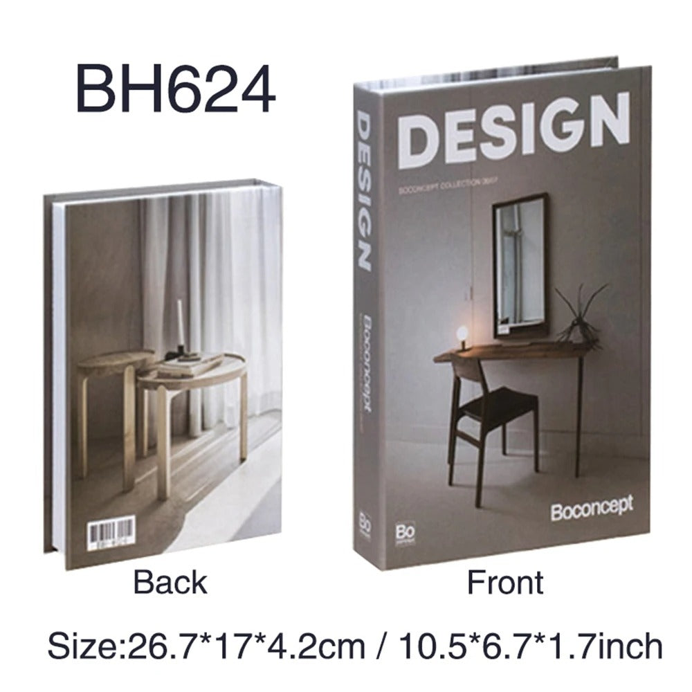 Plushyfe™ LuxeStack – Decorative Faux Books for Elegant Interiors