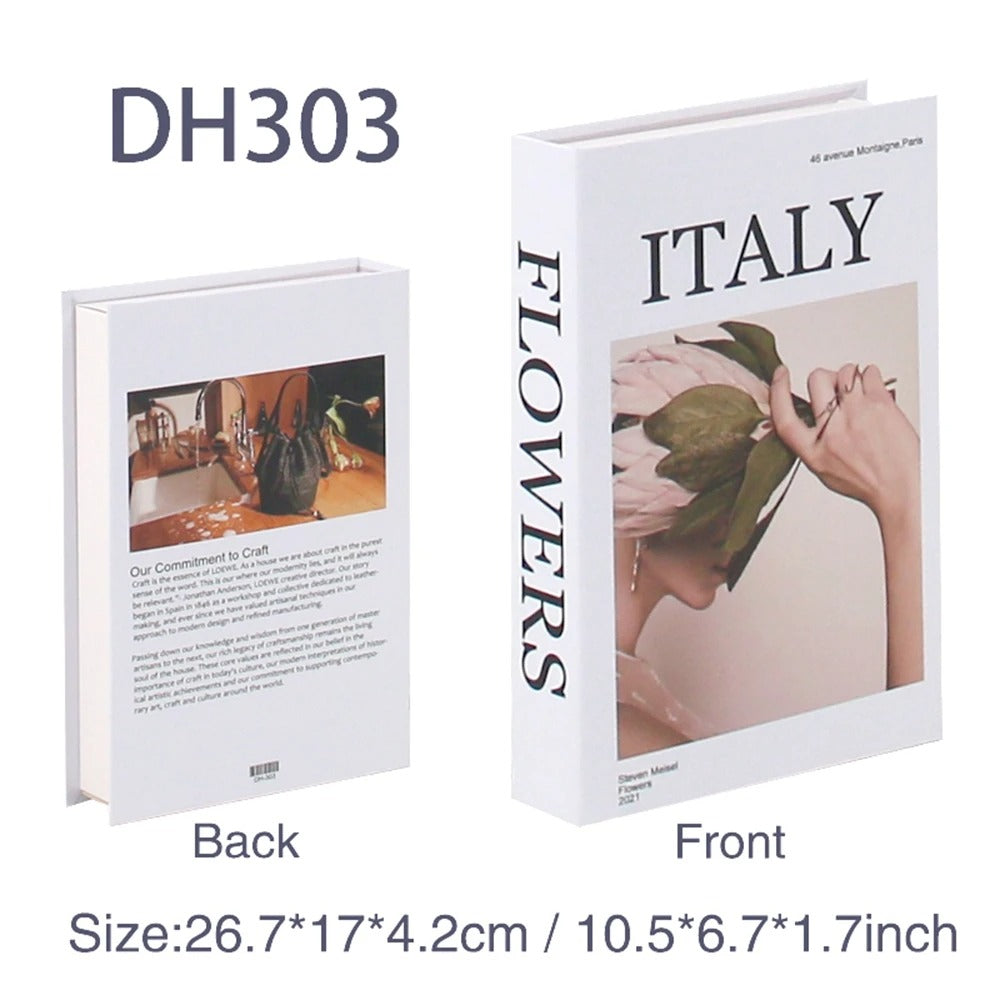 Plushyfe™ LuxeStack – Decorative Faux Books for Elegant Interiors