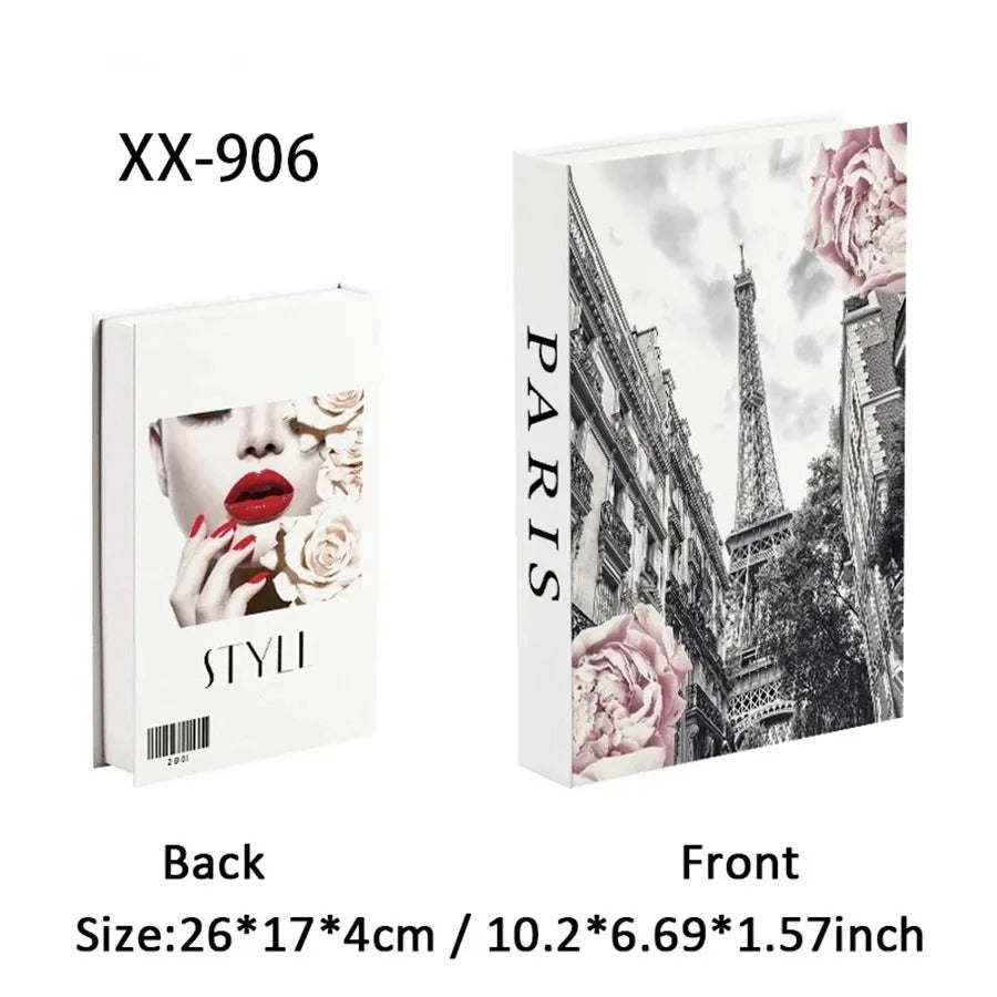 Plushyfe™ LuxeStack – Decorative Faux Books for Elegant Interiors