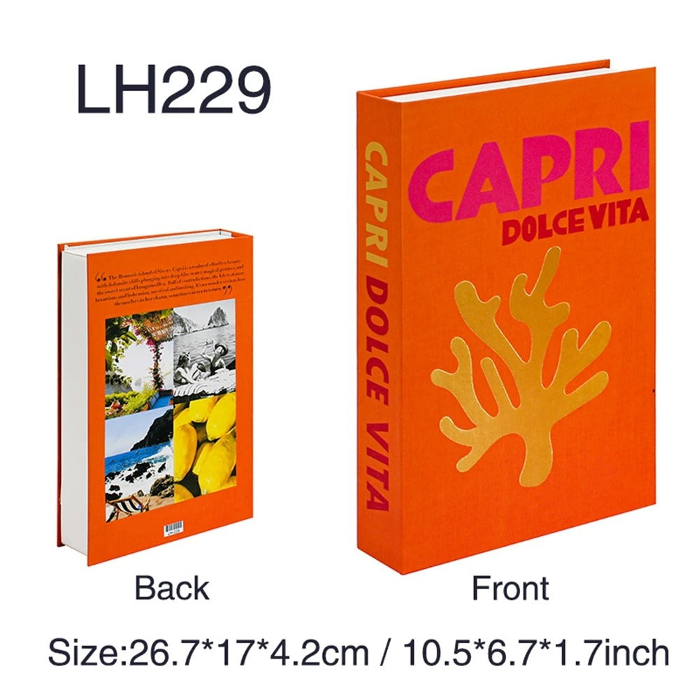 Plushyfe™ LuxeStack – Decorative Faux Books for Elegant Interiors