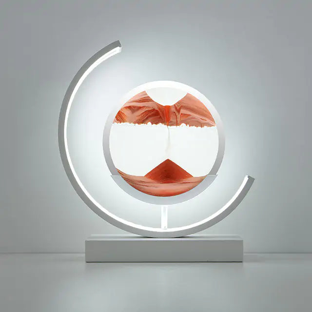 Plushyfe™ GlowWave™ – Hypnotic LED Quicksand Art Lamp